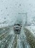 بارش برف و باران در ۹ مسیر اصلی کشور