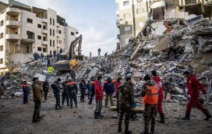 خسارات زمین لرزه در سوریه