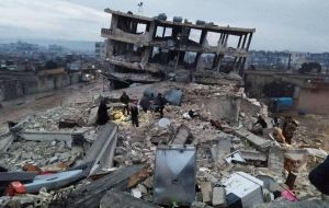 وقوع زلزله شدید دیگر در مرز سوریه و ترکیه