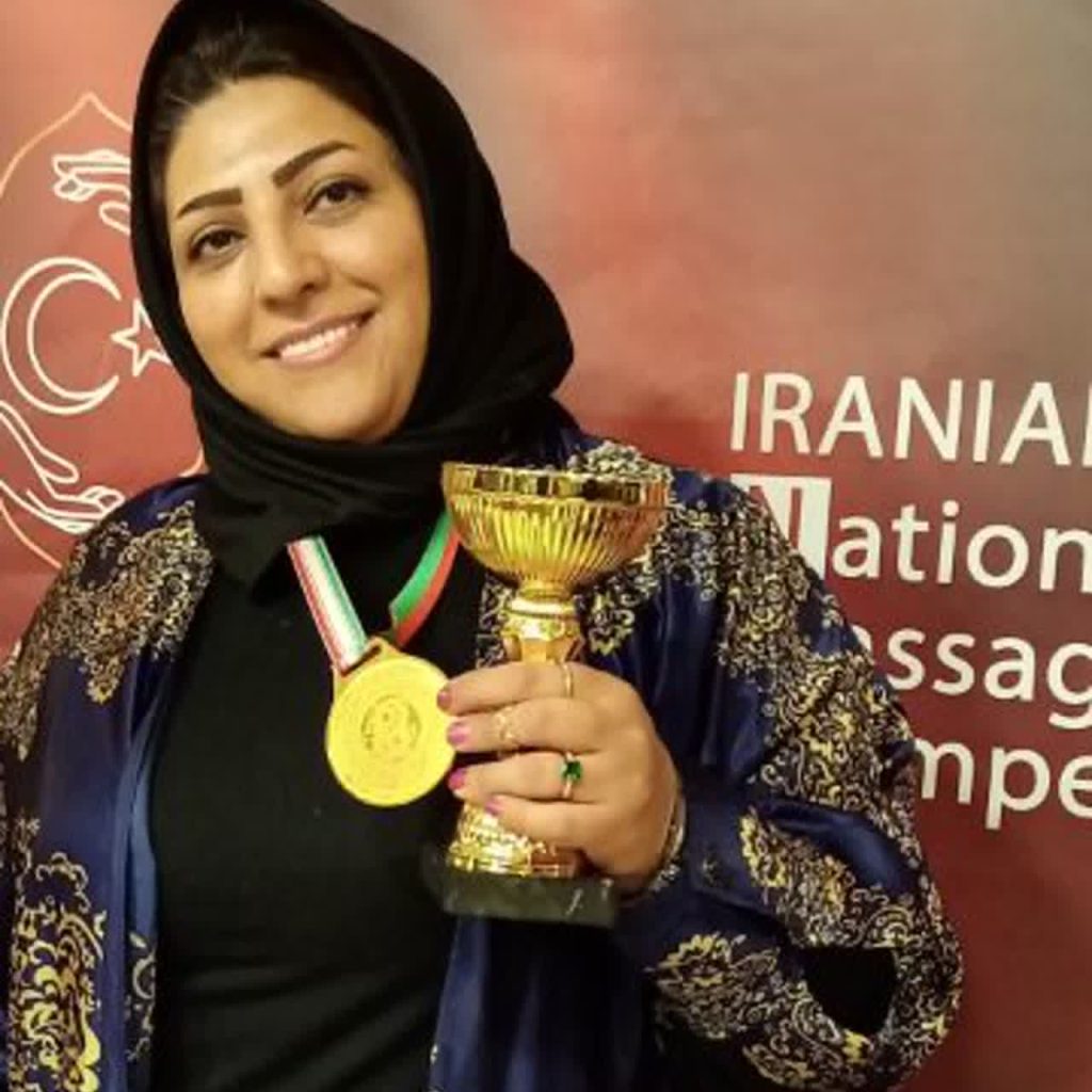 کسب مدال طلای مسابقات  ملی برون مرزی ماساژ ایران  در کشور ترکیه توسط بانوی قمی