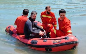 غرق شدن جوان ۳۱ ساله در سد سنجگان بخش سلفچگان قم
