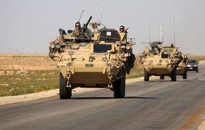 ورود کاروان حامل تجهیزات نظامی آمریکا از عراق به سوریه