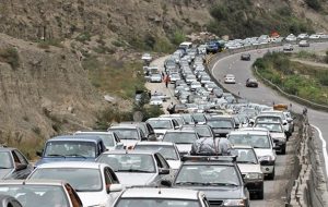 ترافیک فوق‌سنگین در ورودی‌های شرق تهران