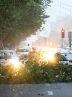 احتمال وقوع تندباد لحظه‌ای در تهران