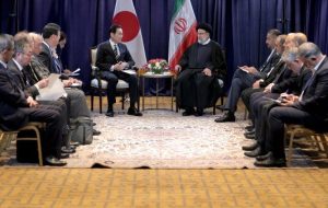 دکتر رئیسی: برنامه جامع و چشم‌انداز همکاری‌های ایران و ژاپن تدوین شود