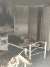 آتش سوزی یک مرکز درمانی در خیابان زرتشت تهران