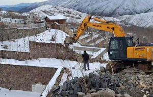 تخریب بیش از ۱۰۰ ساخت‌و‌ساز غیرمجاز در شمیرانات