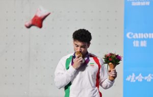 سنگنوردی کاپ آسیا عربستان؛ علیپور طلایی شد