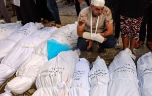 ۲۳ هزار و ۷۰۸ شهید؛ نتیجه ۹۸ روز جنایت صهیونیست‌ها در غزه