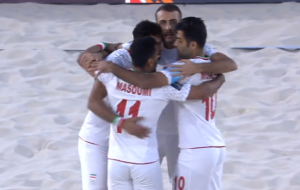 جام جهانی فوتبال ساحلی؛ تیم ایران از صعود به دیدار پایانی بازماند (ایران ۲ برزیل ۳)