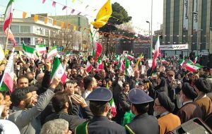 حضور باشکوه مردم شهرستان‌های استان تهران در راهپیمایی ۲۲ بهمن