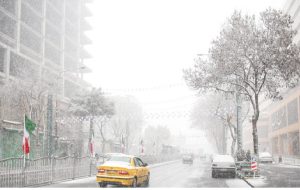هشدار بارش برف و باران و خطر یخزدگی جاده‌ها