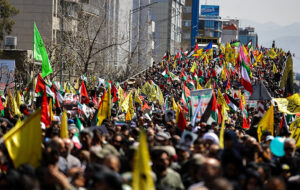 گزارش تصویری راهپیمایی روز قدس در تهران