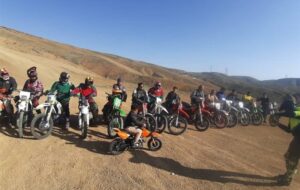 رالی‌تور موتورتریل‌سواران البرزی در ارتفاعات برغان‌