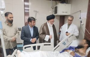 عیادت مسئولان شهرستان ری از مجروحان حمله جنایتکارانه رژیم صهیونیستی