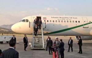 پزشکیان وارد استان ایلام شد