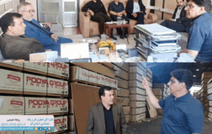 بازدید مدیرکل تعاون، کار و رفاه اجتماعی استان قم از شرکت تعاونی درودگران قم