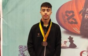 محمدحسن حبیبی نایب قهرمان شد