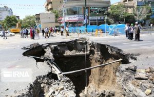 دلیل فروریزش زمین در شهرک ولیعصر منطقه ۱۸ تهران چه بود؟