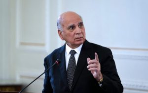 فؤاد حسین: ایران جنگ طلب نیست