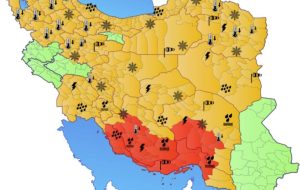 هشدار سطح‌ نارنجی هواشناسی درباره کاهش‌ دما در کشور