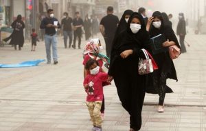 کیفیت هوا در شهرستان کرج برای گروه های حساس ناسالم شد