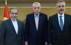 دیدار وزیر امور خارجه با رئیس جمهور ترکیه