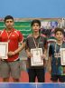  ایلیا دهقان بر سکوی قهرمانی ایستاد