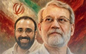 برگزاری مراسم یادبود شهید علی لاریجانی و فرزند دانشمندش