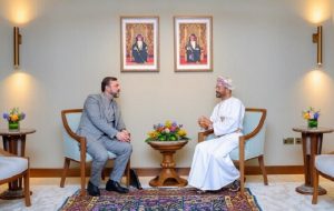 دیدار غریب آبادی با وزیر امور خارجه عمان