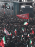 ورود خودروی پیکر آقای شهید ایران به مسیر تشییع در تهران