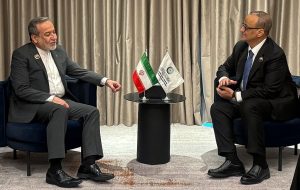دیدار وزیر امور خارجه با دبیرکل سازمان همکاری اسلامی